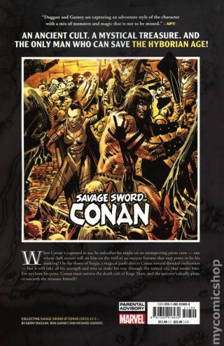 Savage Sword of Conan TPB (Marvel) 1A - 1ST 2019 NM Stock Image 2