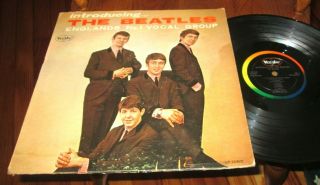 Authentic Introducing The Beatles Lp Set Ex - /vg,  Us Vee Jay Vinyl