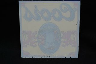 Vintage Carnival Prize Coors Beer Sign 6 x 6 Reverse Printed on Glass 4
