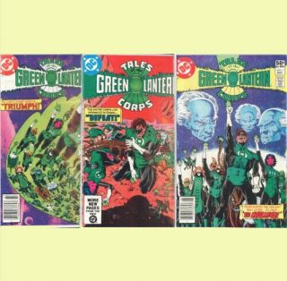 Tales Of The Green Lantern Corps (1981) 1 2 3 Unread Nm Set 1 - 3