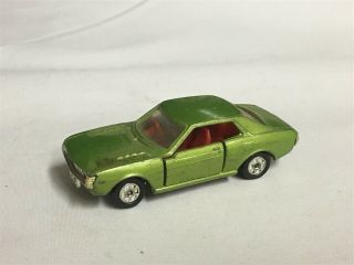 Vintage Tomica Light Green Toyota Celica 1600gt Diecast Toy Vehicle
