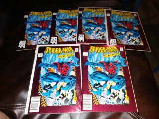 6x Copies Of Spider - Man 2099 1 Foil Cover Vf