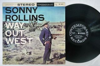 Sonny Rollins Way Out West Contemporary Sr - 3025 Japan Vinyl Lp