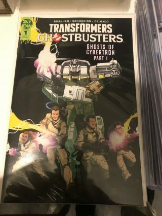 Transformers Ghostbusters 1 Variant 1.  50 Incentive Hot Series Movie