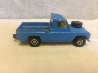 Vintage Blue Whizzwheels Corgi Toys Land Rover 109 Wb