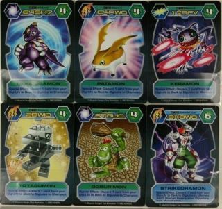 Bandai Digimon D - Tector Series 4 Trading Card Game Booster Normal Set of 33 3