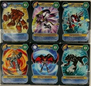 Bandai Digimon D - Tector Series 4 Trading Card Game Booster Normal Set of 33 5