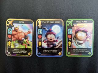 Sdcc 2019 South Park Phone Destroyer Cards,  Satan Stan Of Many Moons Angel Wendy