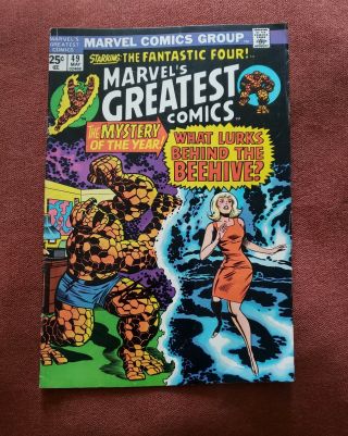 Marvel Comics Group Fantastic Four 49 Signed By Stan Lee @jack Kirby