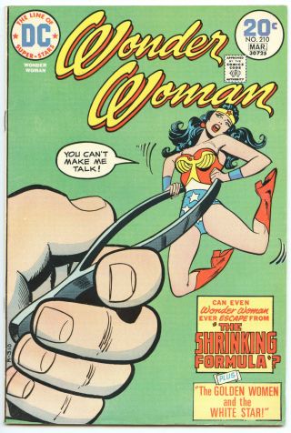 Dc Wonder Woman 210 March 1974,  Great Vf