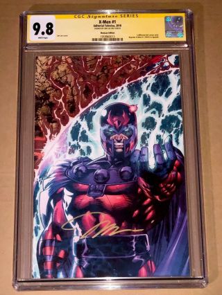 X - Men 1 Spanish Foil Cover D; Jim Lee & Scott Williams; Magneto Cgc 9.  8 Ss
