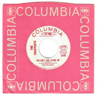 The Pussycats 1966 Columbia 45rpm You Can 