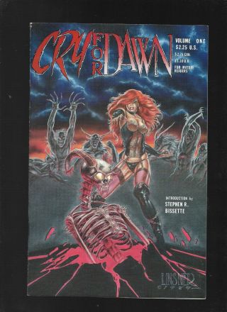 Cry For Dawn 1 First Printing