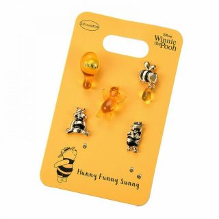Disney Store Japan Pooh Earrings Set Hunny Funny Sunny from Japan F/S 2