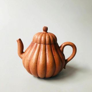 220cc Authentic Chinese Yixing Zisha Clay Handmade Style Teapot