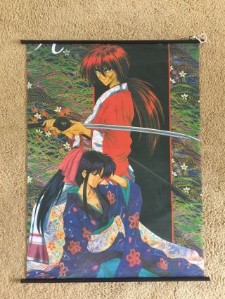 Official Samurai X Rurouni Kenshin 31x43in Cloth Wall Scroll