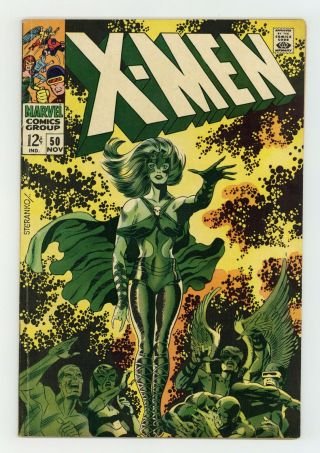 Uncanny X - Men (1st Series) 50 1968 Vg - 3.  5