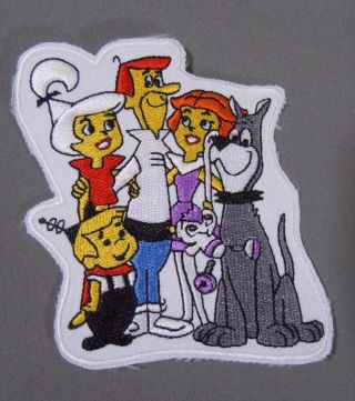 The Jetsons Family Embroidered Iron - On Patch - 3.  5 " -