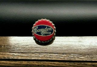 Vintage Camden Beer Cork Bottle Cap / Crown Camden County Brg Camden Nj