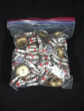 Pabst Blue Ribbon Beer Bottle Caps Playing Cards Quart Bag Crafts Undented