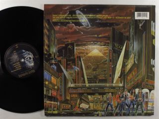 IRON MAIDEN Somewhere In Time CAPITOL LP VG, 2