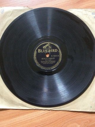 Records 78 Rare Blues Sonny Boy Williamson Classic Bluebird Label