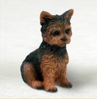 Yorkie (puppy Cut) Tiny Ones Dog Figurine Statue Pet Resin