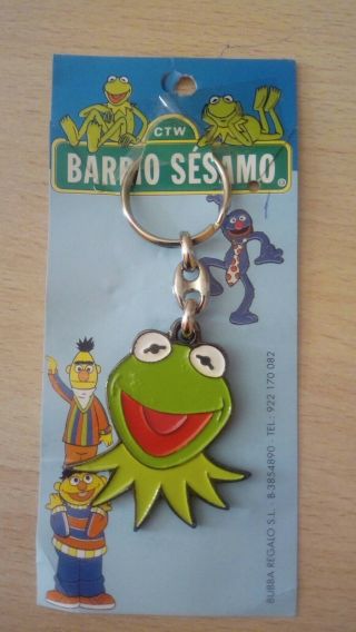 Keychain Sesame Street Kermit The Frog Henson