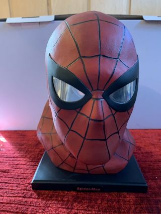Spider - Man 13 Inch Head Bust By Alex Ross Dynamic Forces Life Size Artist Proof