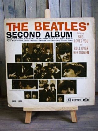 The Beatles Second Album Made In Korea Vintage Vinyl Lp Lkl Records Lkl - 503