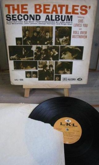 The Beatles Second Album Made in Korea Vintage Vinyl LP LKL Records LKL - 503 6