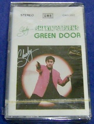Shakin’ Stevens “green Door” Mint/sealed Import Cassette Album Rock’n’roll 1981