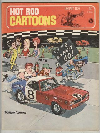 Hot Rod Cartoons 32 January 1970 Vg Superwrench