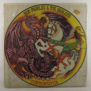 Bob Marley & The Wailers Confrontation Island Lp Uk Picture Disc