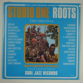 V/a " Studio One Roots " Reggae Lp Soul Jazz Uk