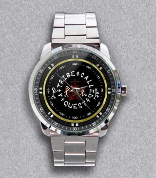 A Tribe Called Quest Hip Hop Stainless Steel Metal Watch