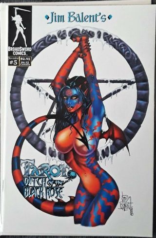 Tarot Witch Of The Black Rose 5b (2000,  Broadsword Comics,  Jim Balent)