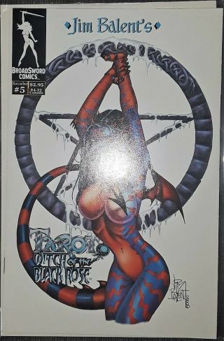 TAROT WITCH OF THE BLACK ROSE 5B (2000,  BROADSWORD COMICS,  JIM BALENT) 3