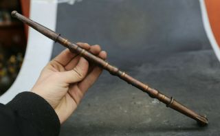 Chinese Bronze Dragon Old - fashioned Smoke Rod Tobacco Pipe Smoking Paraphernalia 3