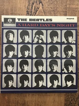 The Beatles A Hard Days Night 12” Vinyl Mono Lp Soundtrack 1964 Pmc1230 Xex4813n