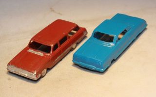 1963 Chevrolet Impala & Ford Country Sedan Station Wagon Ho Scale