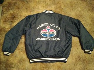 Old X Large Amoco Jacket Jacksonville Il