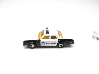 Matchbox Lesney Superfast 10 Plymouth Gran Fury Police Car