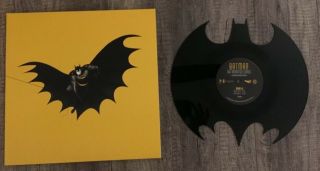 Mondo Batman Animated Series Die Cut Vinyl Lp Danny Elfman Mondo 2014