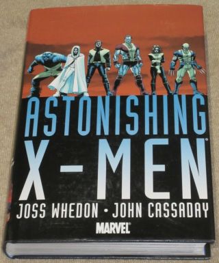 Astonishing X - Men Marvel Omnibus Edition Joss Whedon John Cassaday 1st Ed.  2009