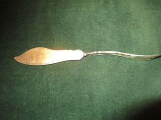 Smith National Silverplate Master Butter Knife HOLLY c.  1904 7 - 1/4 