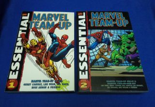 Essential Marvel Team Up Vol 1 & 2,  2002 - 2006 1st Printing