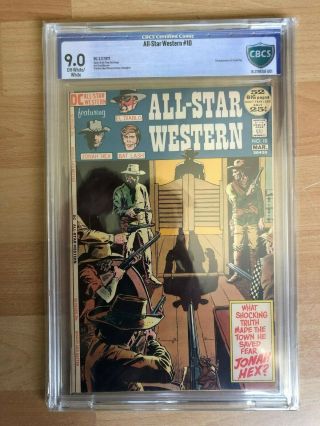 All - Star Western 10 Vol.  2 Dc Comics 1972 1st Johna Hex