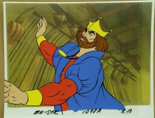 He - Man & The Masters Of The Universe: Org Hand Painted Animation Cel & Cop/back
