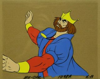 He - Man & the Masters of the Universe: ORG Hand Painted Animation Cel & Cop/back 2